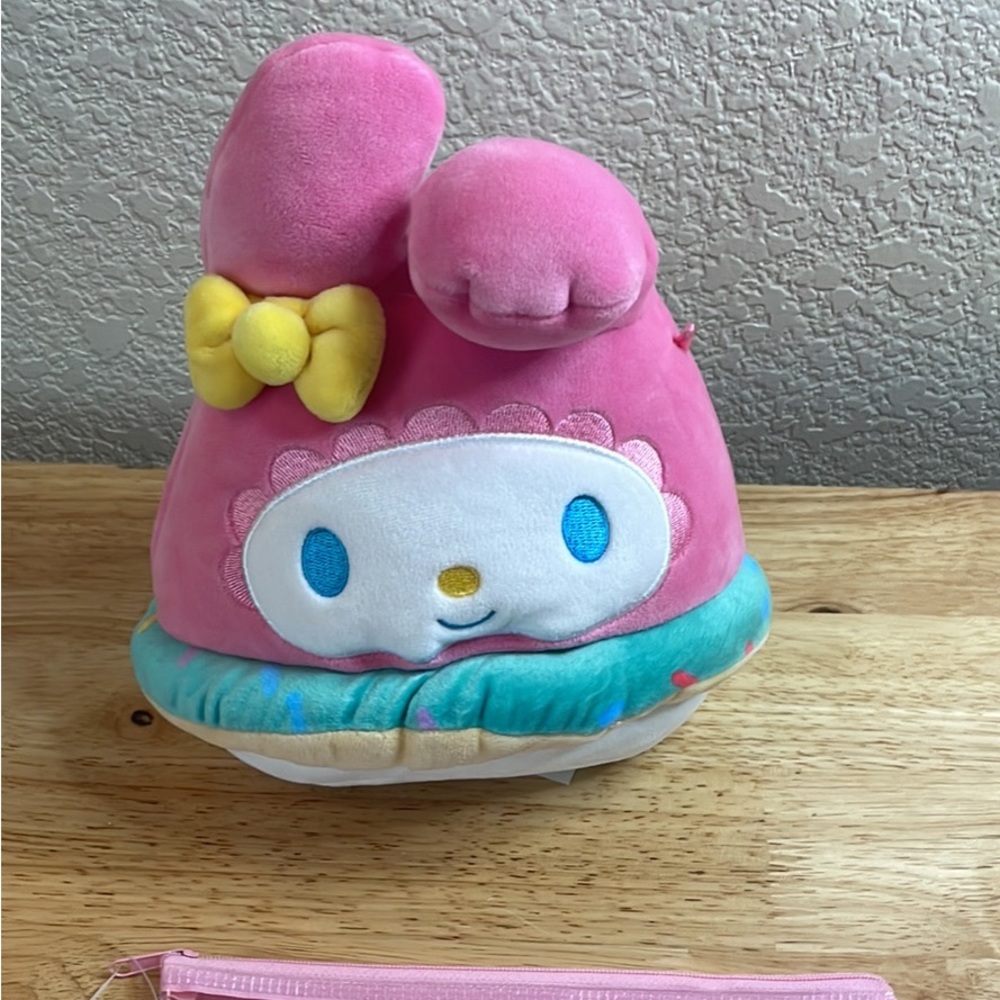 My Melody Squishmallows Plush and Slim Pouch - Picture 9 of 10